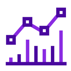 a bar and a line graph