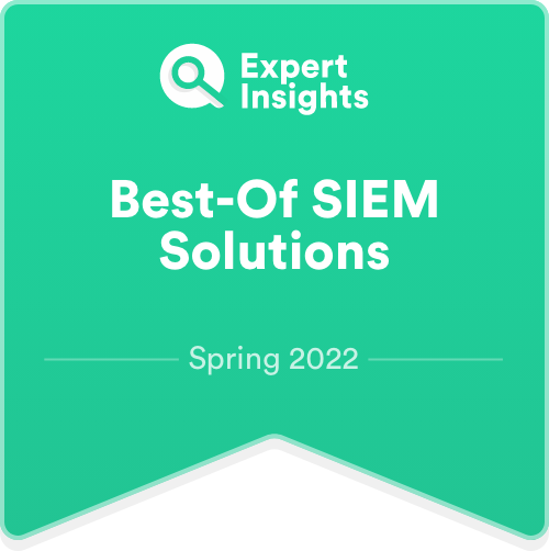 expert insights best-of SIEM solutions spring 2022 award