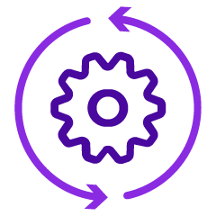gear and arrows