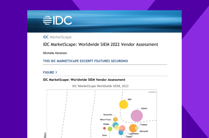 cover page of an IDC report