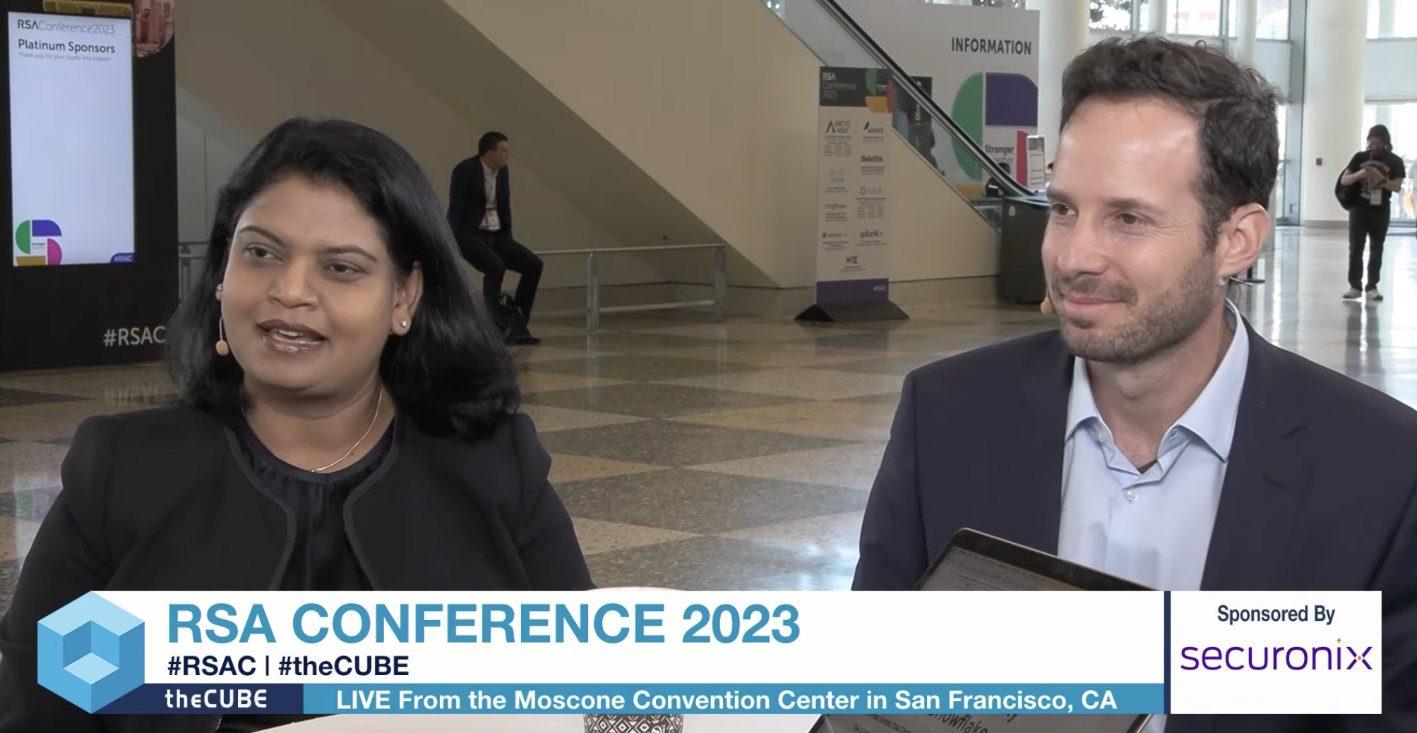 securonix conference interview for the Cube channel in San Francisco California