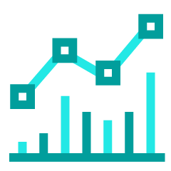 line graph icon