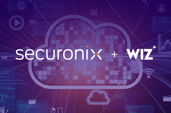 securonix and WIZ logos
